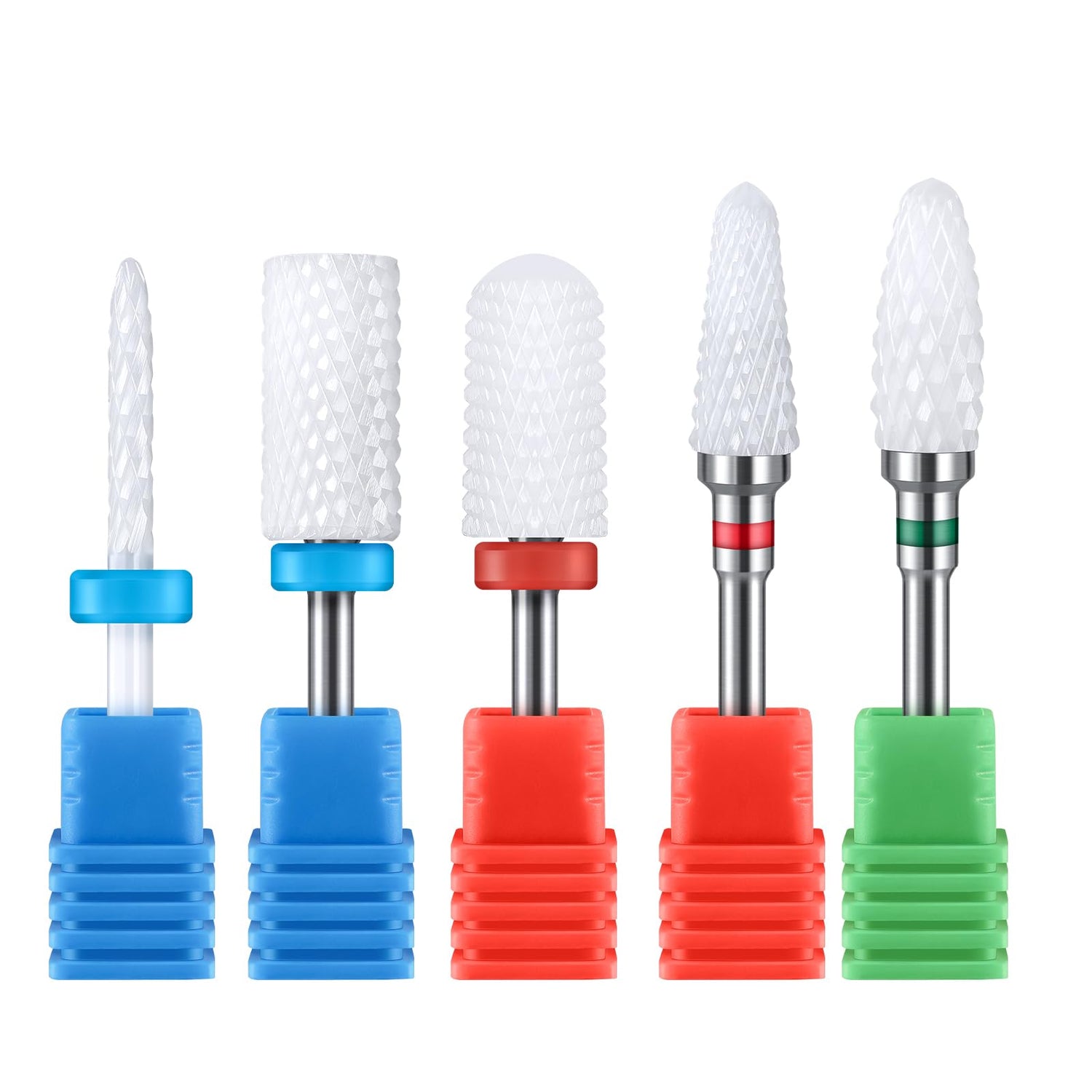 Ceramic nail drill bits