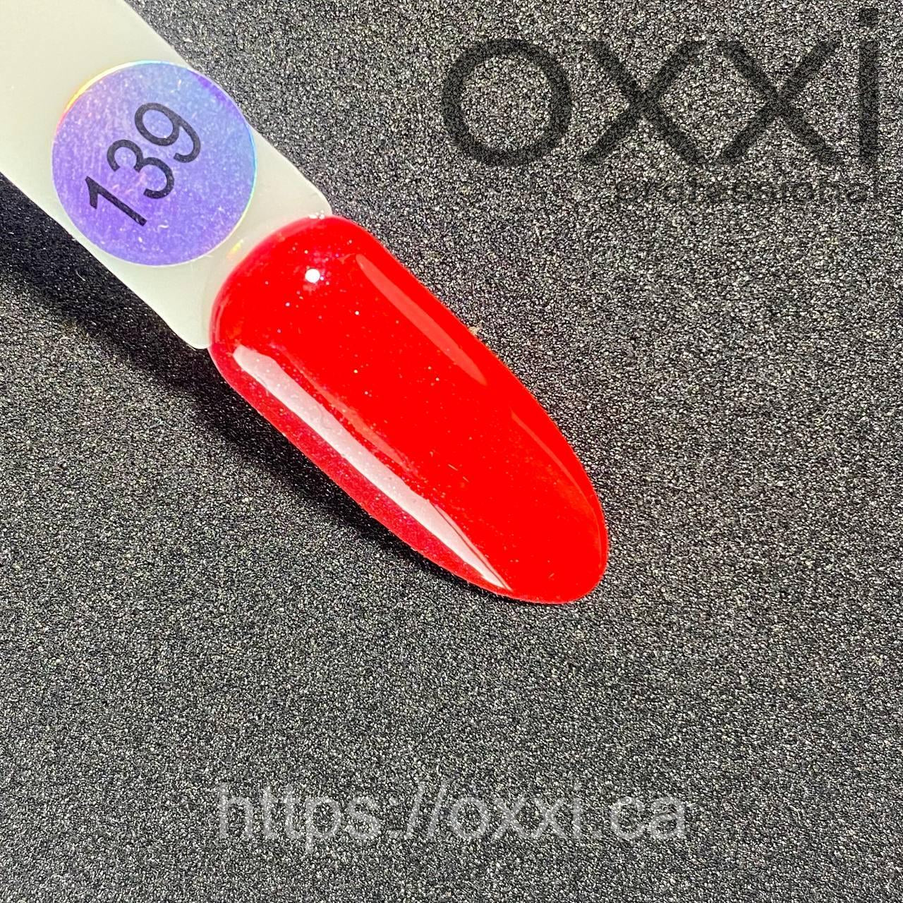 Gel Nail Polish OXXI Professional 139