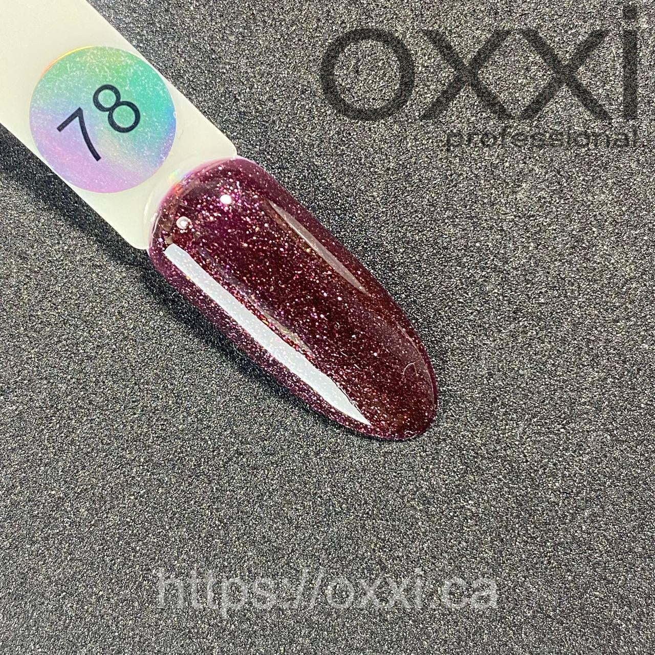 Gel Nail Polish OXXI Professional 078